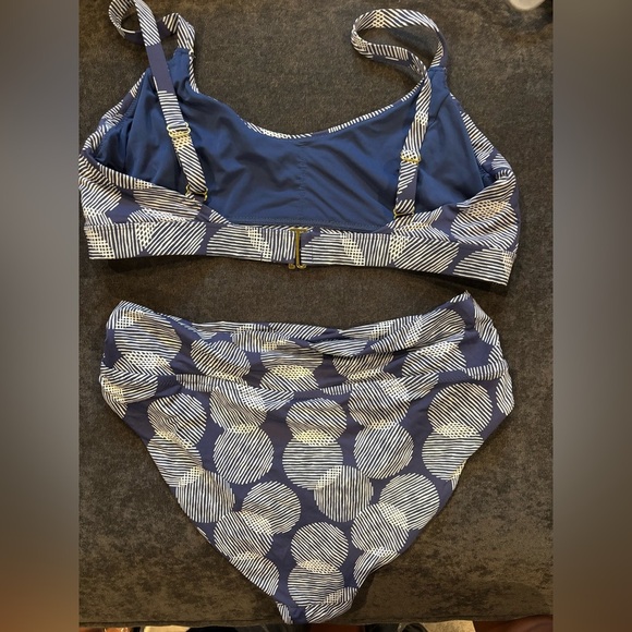 Knix Navy and White Bikini Set - Picture 4 of 4